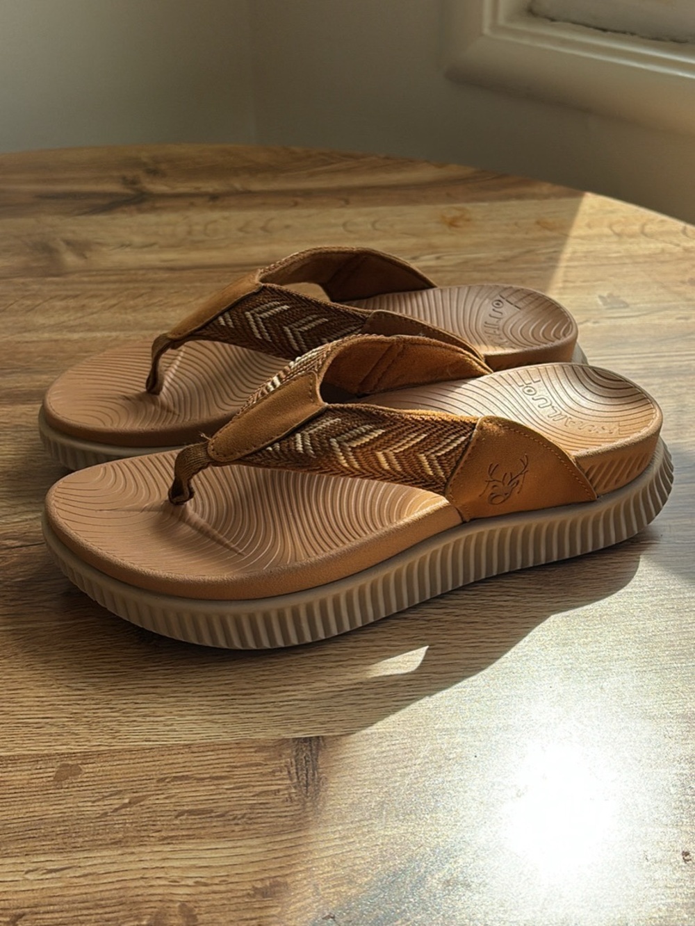 NWOT KuaiLu Womens Orthotic Cushion Sandals With Arch Support size 7.5 (A-8)